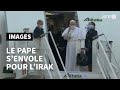 Le pape François s'envole pour une visite historique en Irak | AFP Images