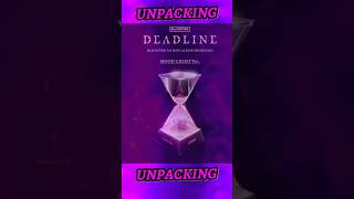 🖤BLACPINK🩷 - DEADLINE unboxing(MOOD LIGHT ver.)🖤🩷#kpop#BLACKPINK#blink#deadline#moodlight