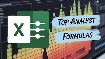 Top 10 Advanced Excel Formulas Every Data Analyst Must Know | Jeyaraj Data Management Coach