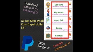 Terbaru aplikasi penghasil dollar gratis !!! Cukup Menjawab Kuis Dapet $5 screenshot 5