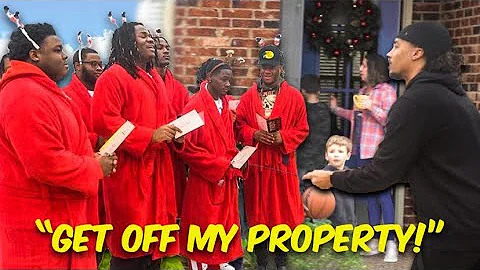 Singing Ghetto Christmas Carols Prank!