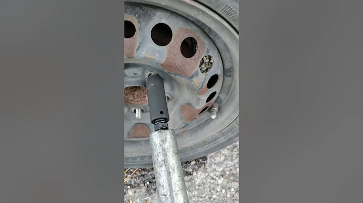How to break off a lug nut spinning with stud part 2