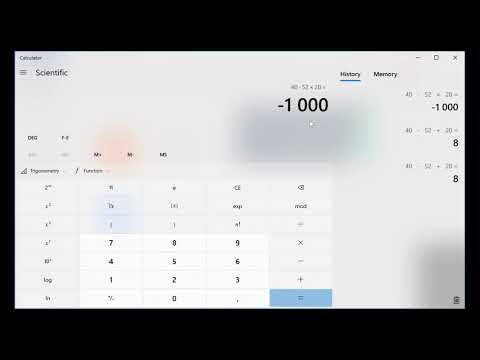 B.O.D.M.A.S on Calculator