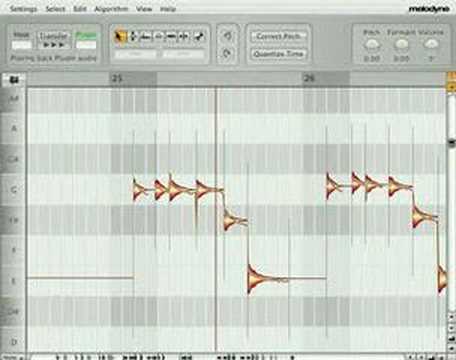 Melodyne plugin: On Time (3/4)
