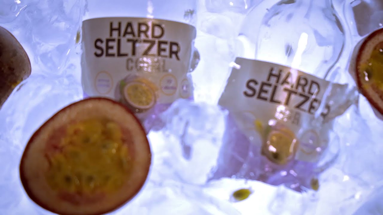 Coral Hard Seltzer Ad