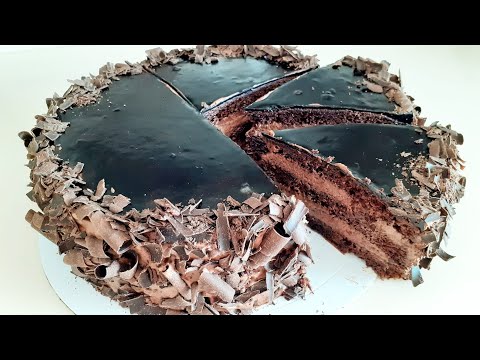 Американский Шоколадный Торт. American Chocolate Cake.