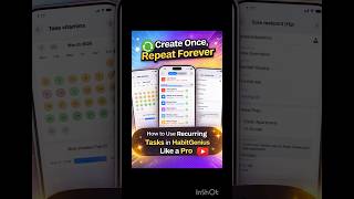 Create Once, Repeat Forever — How to Use Recurring Tasks in HabitGenius Like a Pro