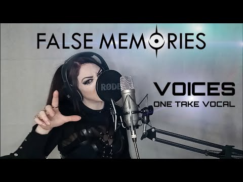 False Memories - "Voices" - One Take Vocal Performance (Rossella Moscatello)