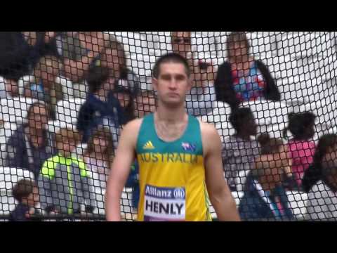 Guy Henly | Silver – Men’s Discus F37 Final | London 2017 World Para Athletics Championships