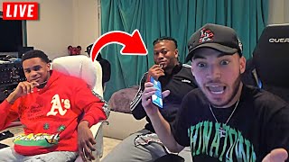 Adin Ross Freestyles with YBN Almighty Jay & Zias! (Gone Wrong)