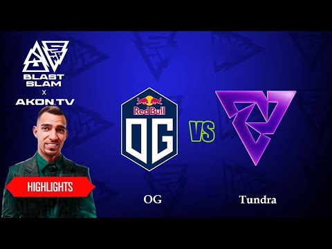 DOTA 2  Tundra vs OG [BO1] BLAST Slam 5