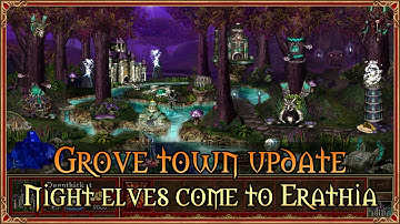 Grove Town update for VCMI v1.3.1 - Night elves come to Erathia