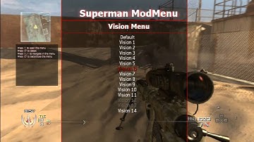 MW2 SPRX Superman Mod Menu 1.14