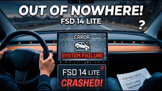 FSD 14 Lite Just CRASHED Out Of Nowhere... (Map Disappeared!)