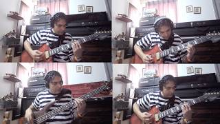 "The Hunter And The Poisoner": Knaggs Tuckahoe and Ibanez SR5000 into Axe FXIII