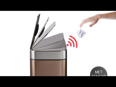 Automatic Double Rubbish bin 75L (gold) UMUZI CLEANING | Mascot XL