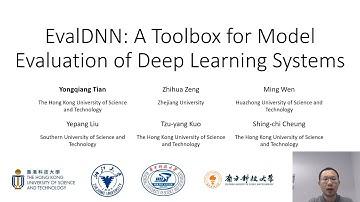 EvalDNN: A Toolbox for Evaluating Deep Neural Network Models