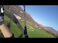 Swooping the level wings flame 9  speedflying  monte cornizzolo