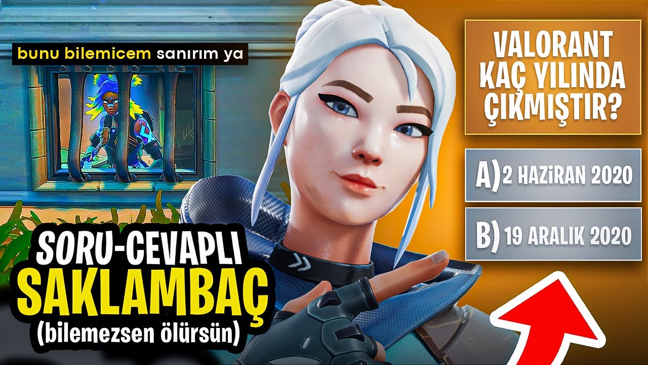 saklambaç AMA soruyu bilirsen yaşarsın #2 | #valorant