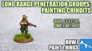 Quick Army Painting - Jungle Green & Chindits [How I Paint Things]