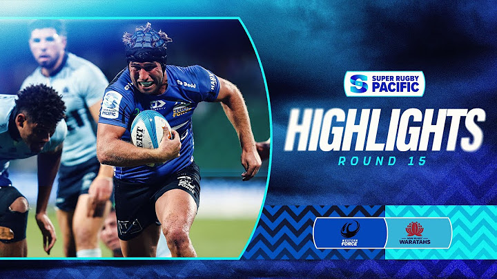 HIGHLIGHTS | WESTERN FORCE v WARATAHS | Super Rugby Pacific 2025 | Round 15
