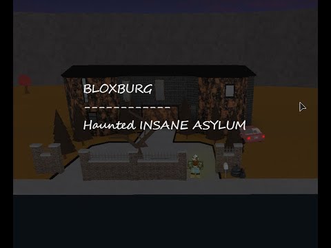 Roblox Welcome To Bloxburg Haunted Insane Asylum Only Exterior