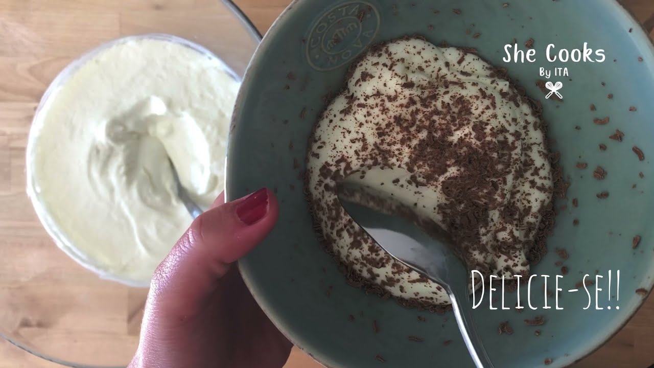 Mousse de Limão e Iogurte