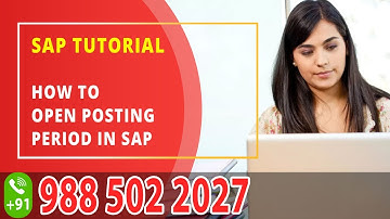 Sap Tutorial || How To Open Posting Period In Sap (SVR Technologies)