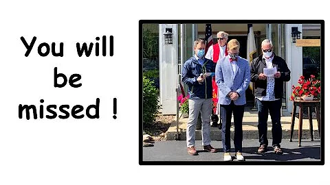 May 31, 2020 Farewell DCE Intern Harry Grimes