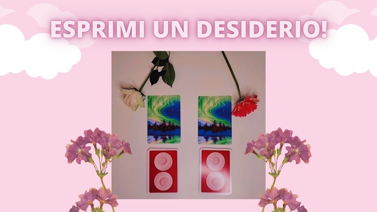 ☁️ Esprimi un desiderio e ascolta la risposta 🌸🦄 Tarocchi Interattivi 🧿🧿🧿
