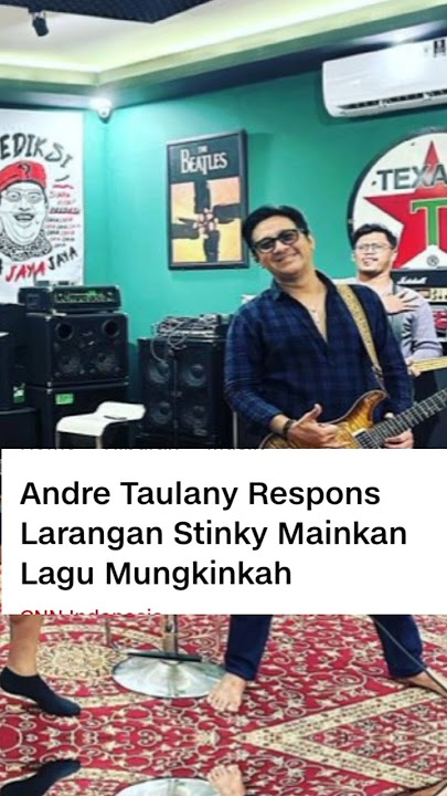 ANDRE TAULANY SANTAI DI LARANG BAWAKAN LAGU MUNGKINKAH #andretaulany #viral #infotainment