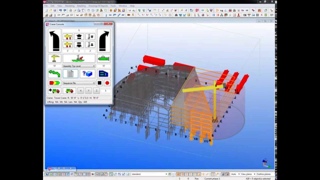 tekla structures Fabricator Series - Crane Tools (4 out of 6)