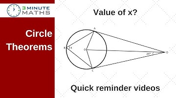Circle Theorems - GCSE maths question 2