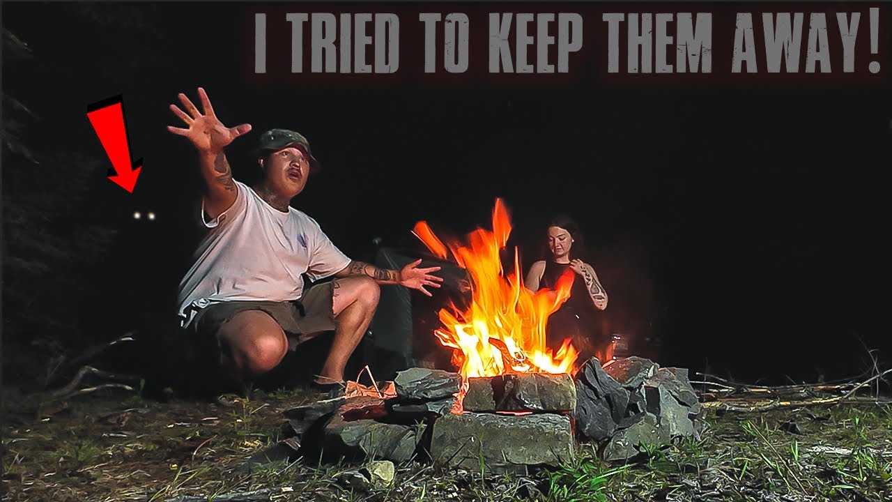 (PREDATOR IN THE FOREST!) Our WORST CAMPING TRIP STALKED at THE FORBIDDEN LAKE LANDS LOCALS AVOID