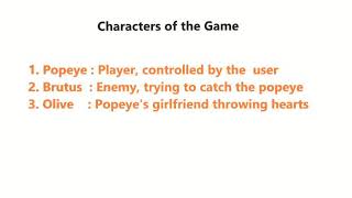 POPYE Acrade Game on Basys3 FPGA