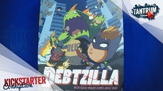 Debtzilla Board Game Preview