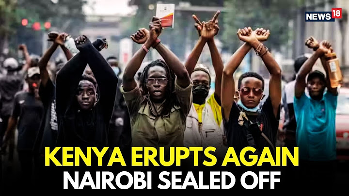 KENYA ERUPTS AGAIN: Deadly Anti-Ruto Protests Rock Nairobi | Dozens Killed, Capital Sealed Off N18G
