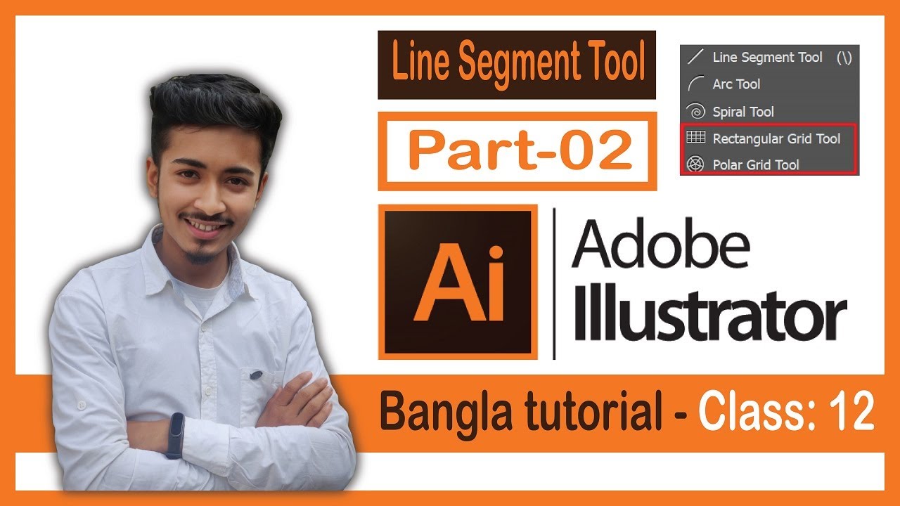Adobe Illustrator CC Bangla Tutorial 2022 || Line Segment Tool Part-02 ...