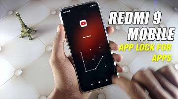 Redmi 9 - How To Enable App Lock For Apps