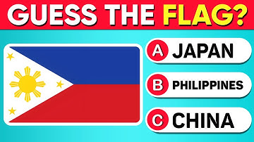 Guess and Learn ALL 53 FLAGS Of ASIA! Flag Quiz