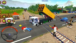 Mobil Truk Dump Panjang Mitsubishi - Mobil Balap Bus Simulator Indonesia Android Gameplay screenshot 4