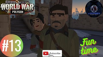 World War Polygon: WW2 shooter game (Android, iOS) gameplay walkthrough part-13💕.