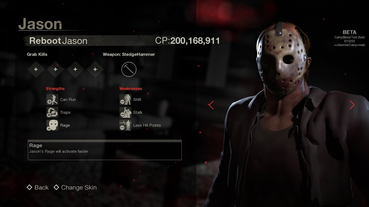 Friday The 13th The Game 2009 Reboot Jason Gameplay YouTube
