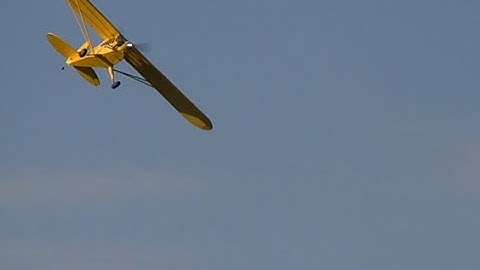 CRAMS Funfly 2015 – Scratch Built Piper Cub – Second Flight