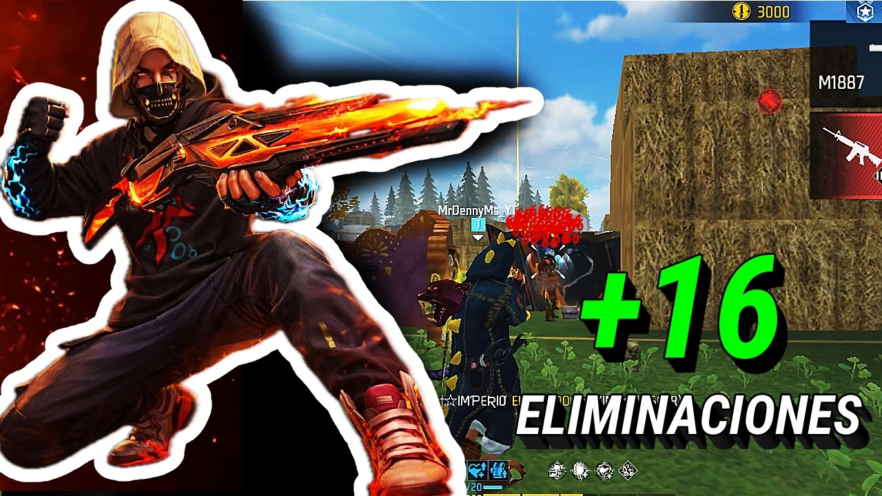 UNA ESCUDRA DE DESCONOCIDOS LOGRO INFILTRARME Y ME HAGO 16 KILLS FREE FIRE