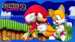 Sonic The Hedgehog Classic 2 (v0.9.06xx) ✪ 100% Playthrough As Knuckles  (1080p/60fps) 