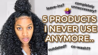 Too Excessive.. I No Longer Use them…5 Top Hair Products I STOPPED Buying| Natural Hair