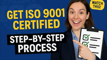 Learn How to Get ISO 9001 Certified | Step-by-Step Guide for Businesses in 5 minutes 📋✅