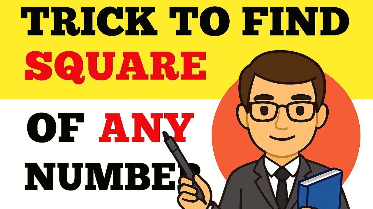 Calculate 1 to 99 Square | Easy Method | Solve in 2 Seconds | easy ...