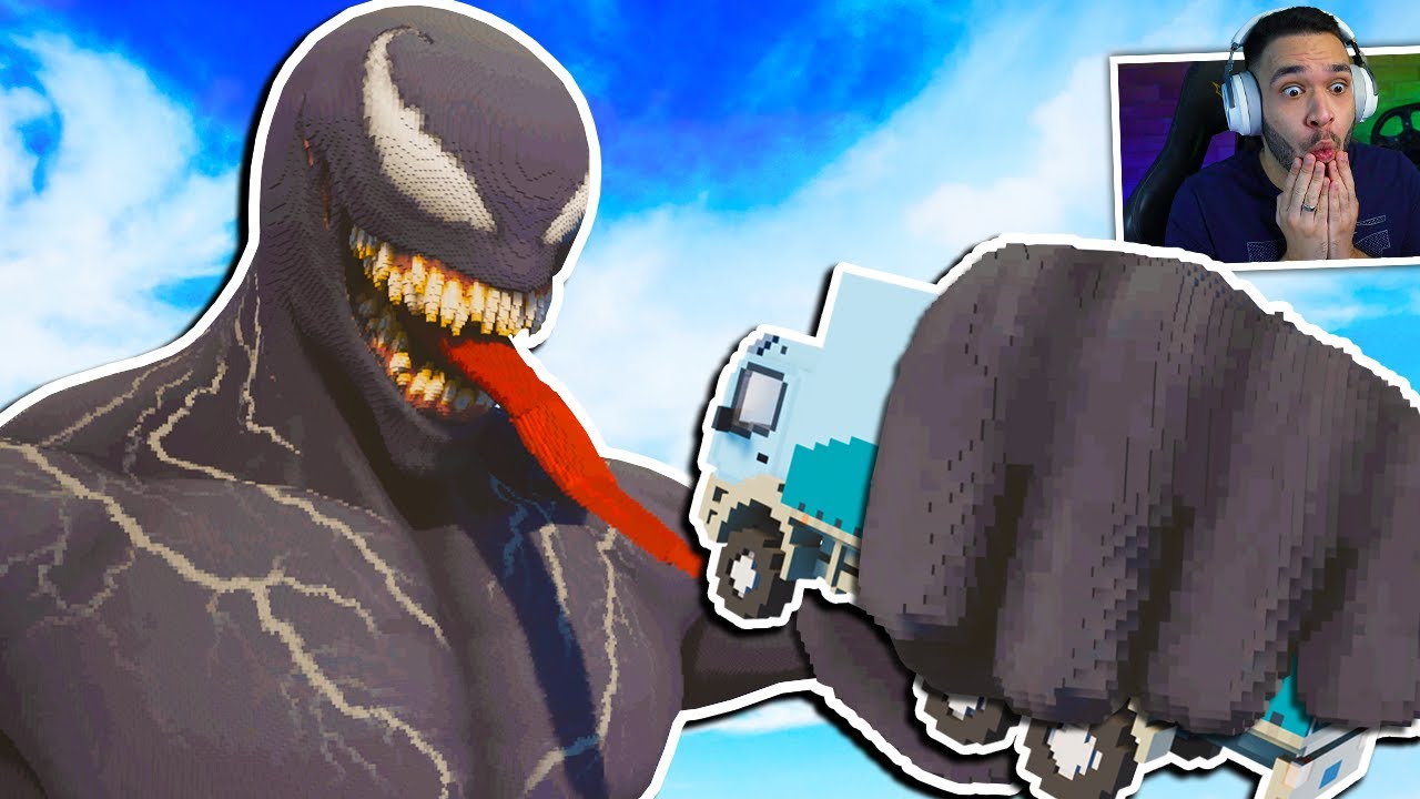 VENOM vs VEHICLES in Teardown Mods! - YouTube